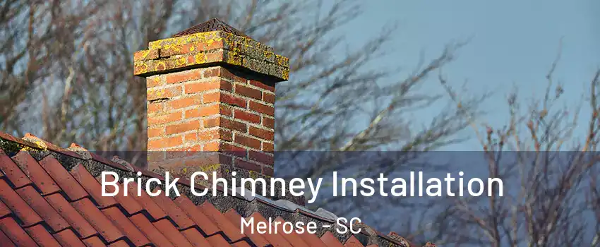 Brick Chimney Installation Melrose - SC