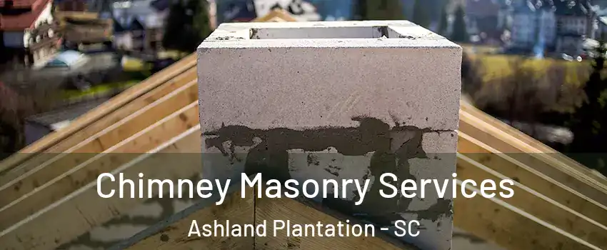 Chimney Masonry Services Ashland Plantation - SC