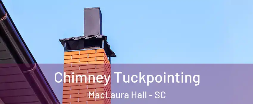 Chimney Tuckpointing MacLaura Hall - SC