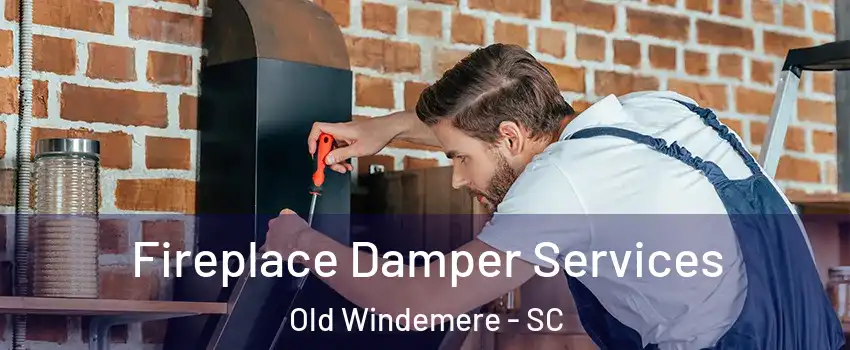 Fireplace Damper Services Old Windemere - SC