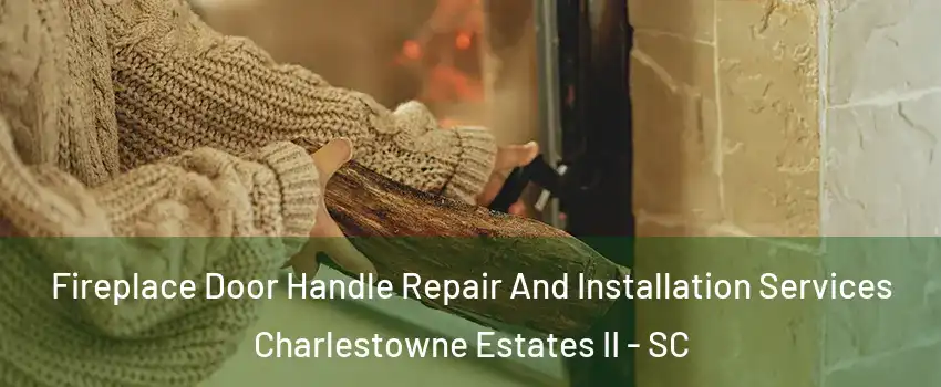 Fireplace Door Handle Repair And Installation Services Charlestowne Estates II - SC