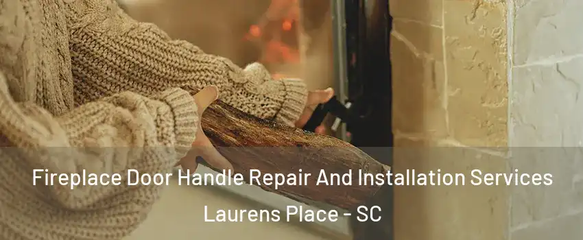 Fireplace Door Handle Repair And Installation Services Laurens Place - SC