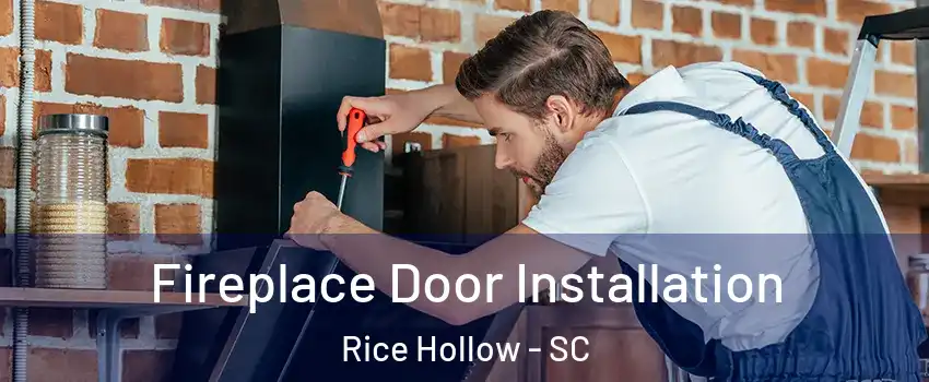 Fireplace Door Installation Rice Hollow - SC