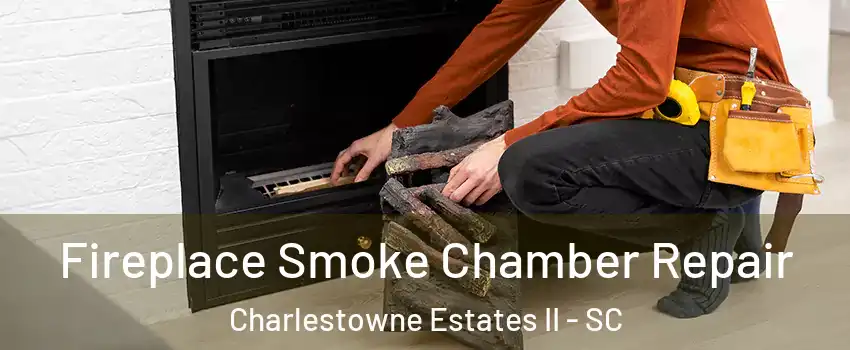 Fireplace Smoke Chamber Repair Charlestowne Estates II - SC