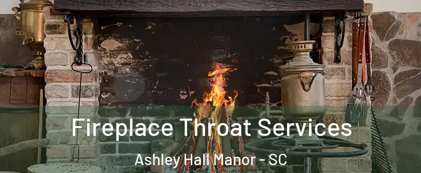 Fireplace Throat Services Ashley Hall Manor - SC