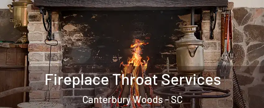 Fireplace Throat Services Canterbury Woods - SC