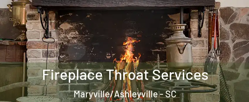 Fireplace Throat Services Maryville/Ashleyville - SC