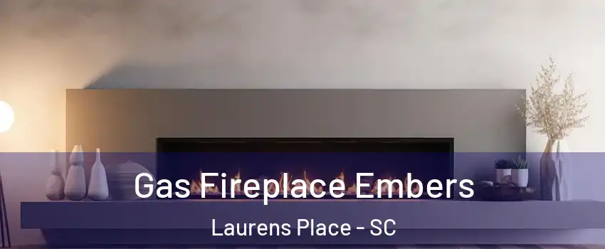 Gas Fireplace Embers Laurens Place - SC