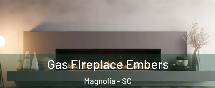Gas Fireplace Embers Magnolia - SC