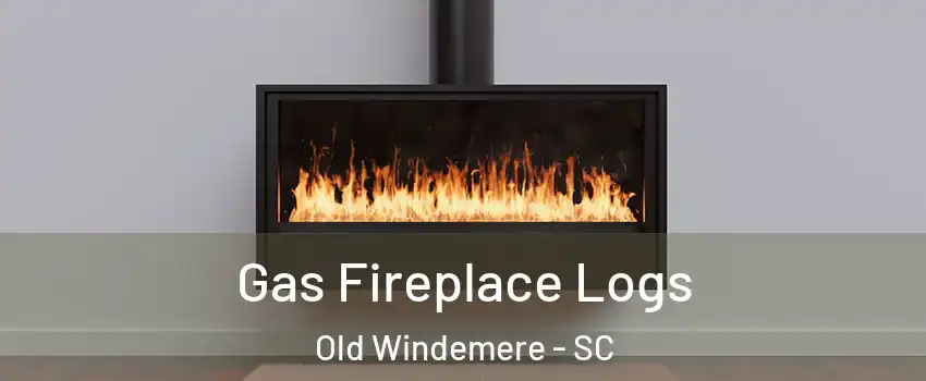 Gas Fireplace Logs Old Windemere - SC