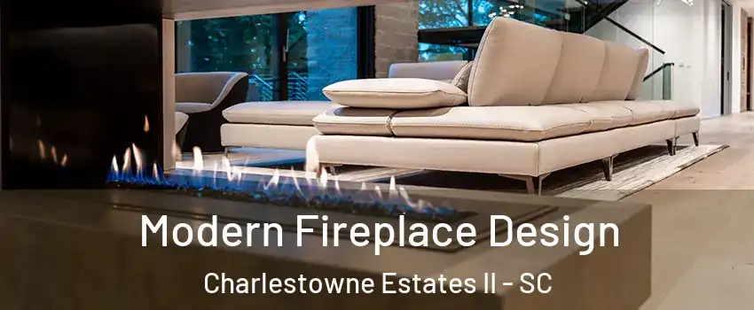 Modern Fireplace Design Charlestowne Estates II - SC