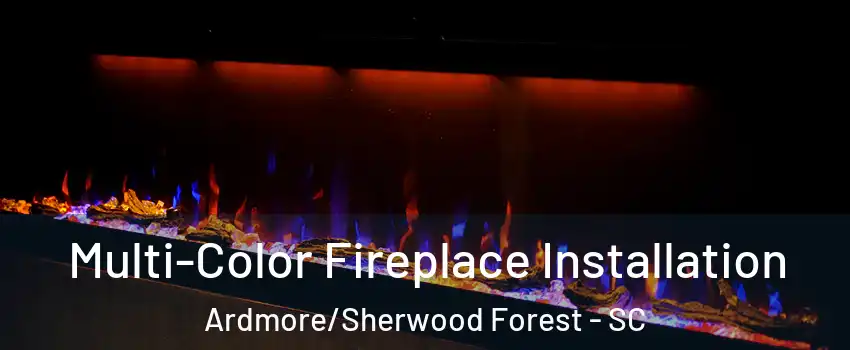Multi-Color Fireplace Installation Ardmore/Sherwood Forest - SC