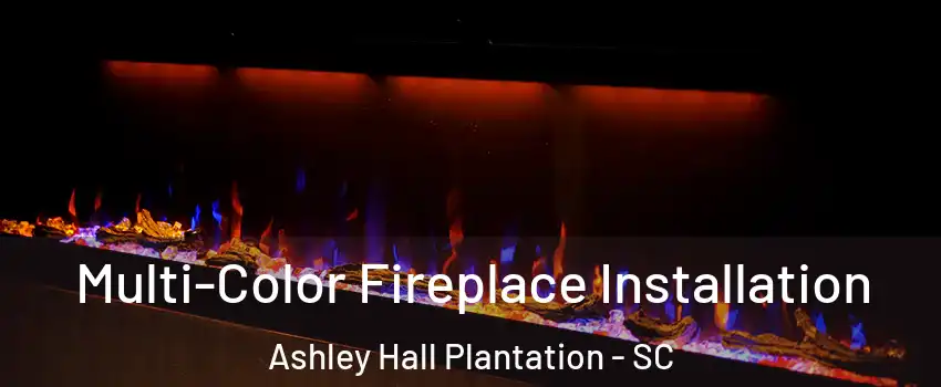 Multi-Color Fireplace Installation Ashley Hall Plantation - SC