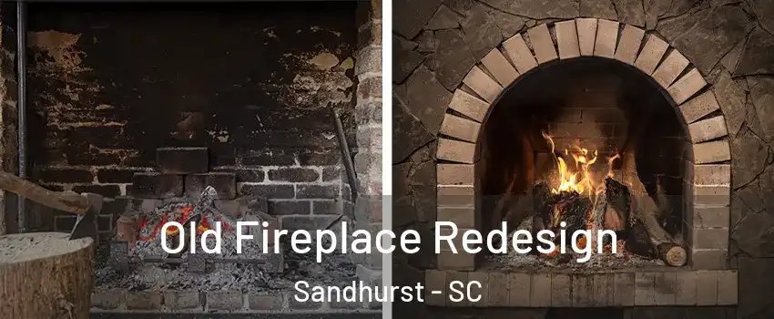 Old Fireplace Redesign Sandhurst - SC