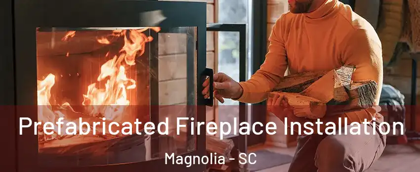 Prefabricated Fireplace Installation Magnolia - SC