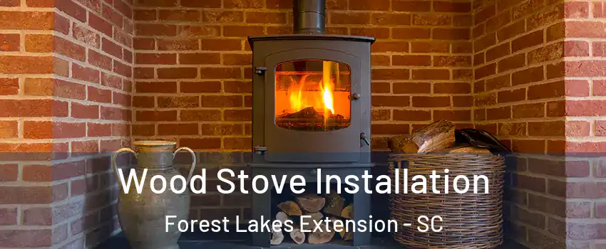 Wood Stove Installation Forest Lakes Extension - SC